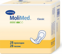 Прокладки урологические для женщин Molimed Classic Мini 28 шт/уп. купить в Миассе